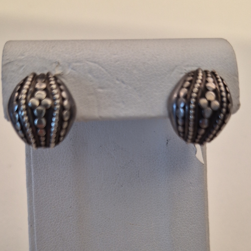 John Hardy Sterling Silver Stud Earrings, Omega Backs